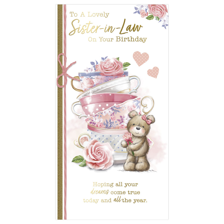 Prelude 6 Pack Cards C55 Birthday Sister-In-Law