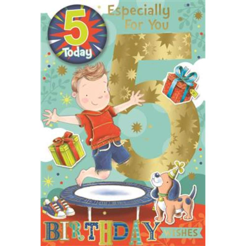 Xpress Yourself C75 Birthday Age 5 6pk
