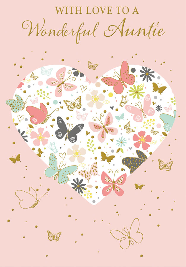Poppyhill C50 Birthday Auntie 12pk