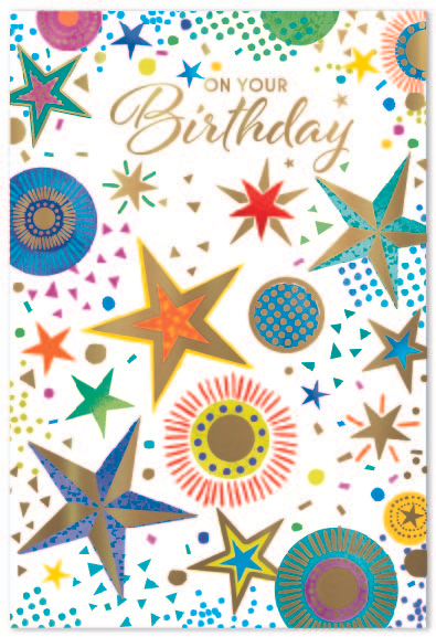 Simon Elvin 6 Pack Cards C50 Birthday