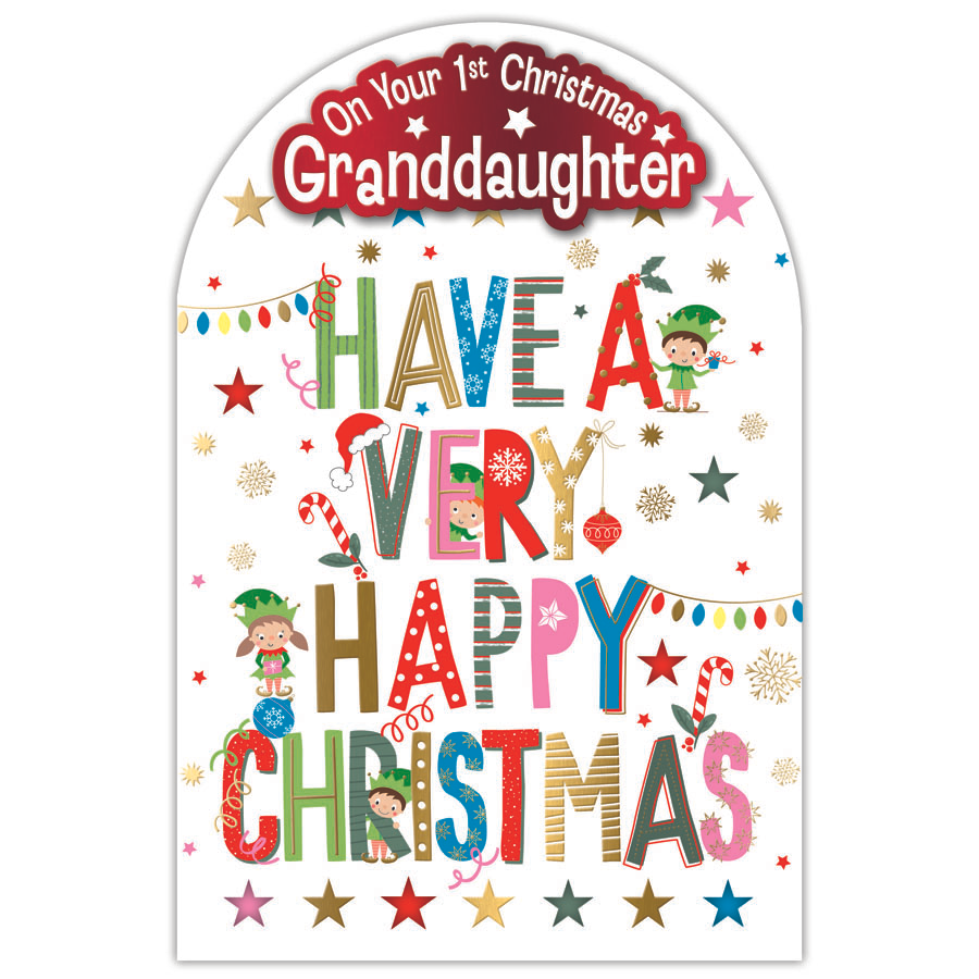 Prelude C75 Christmas Granddaughter 6pk