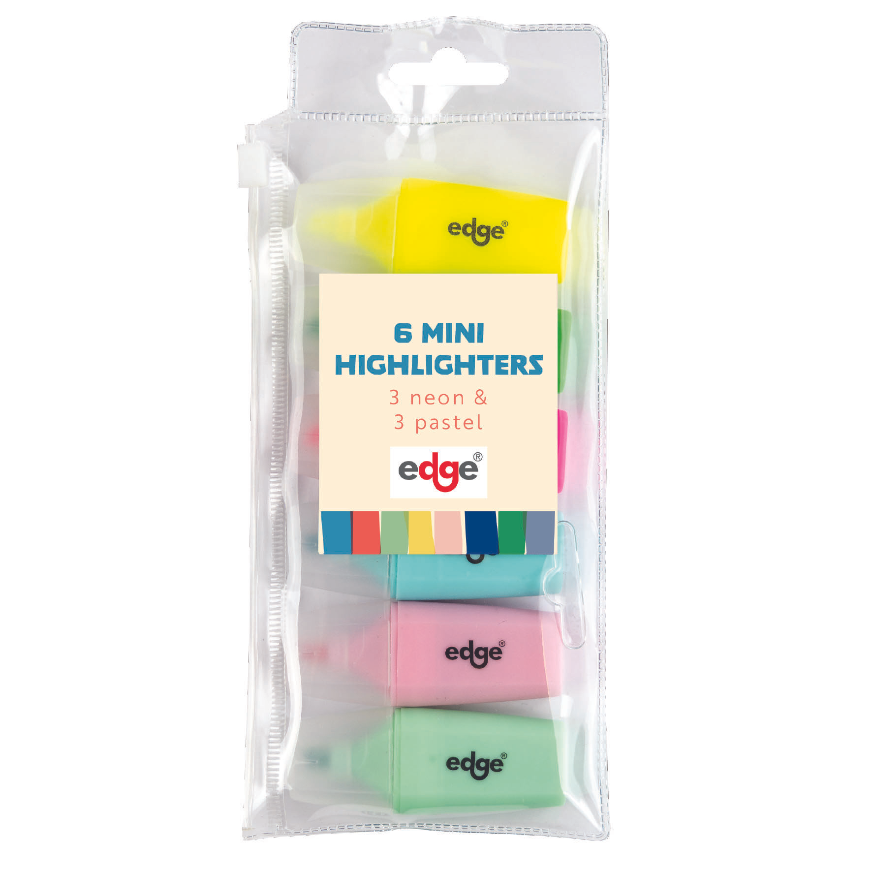 IG Design Group 6 Pack Highlighters Mini