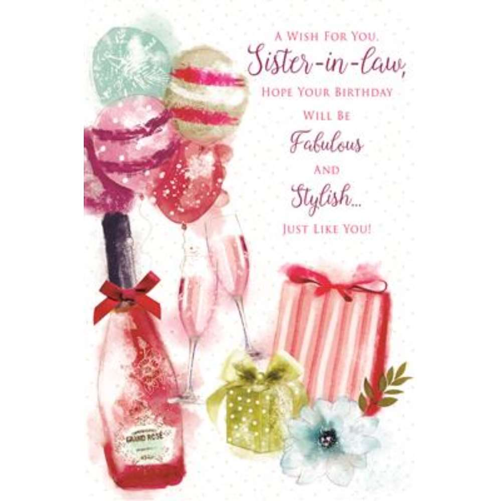 Simon Elvin C75 Birthday Sister-In-Law 6pk