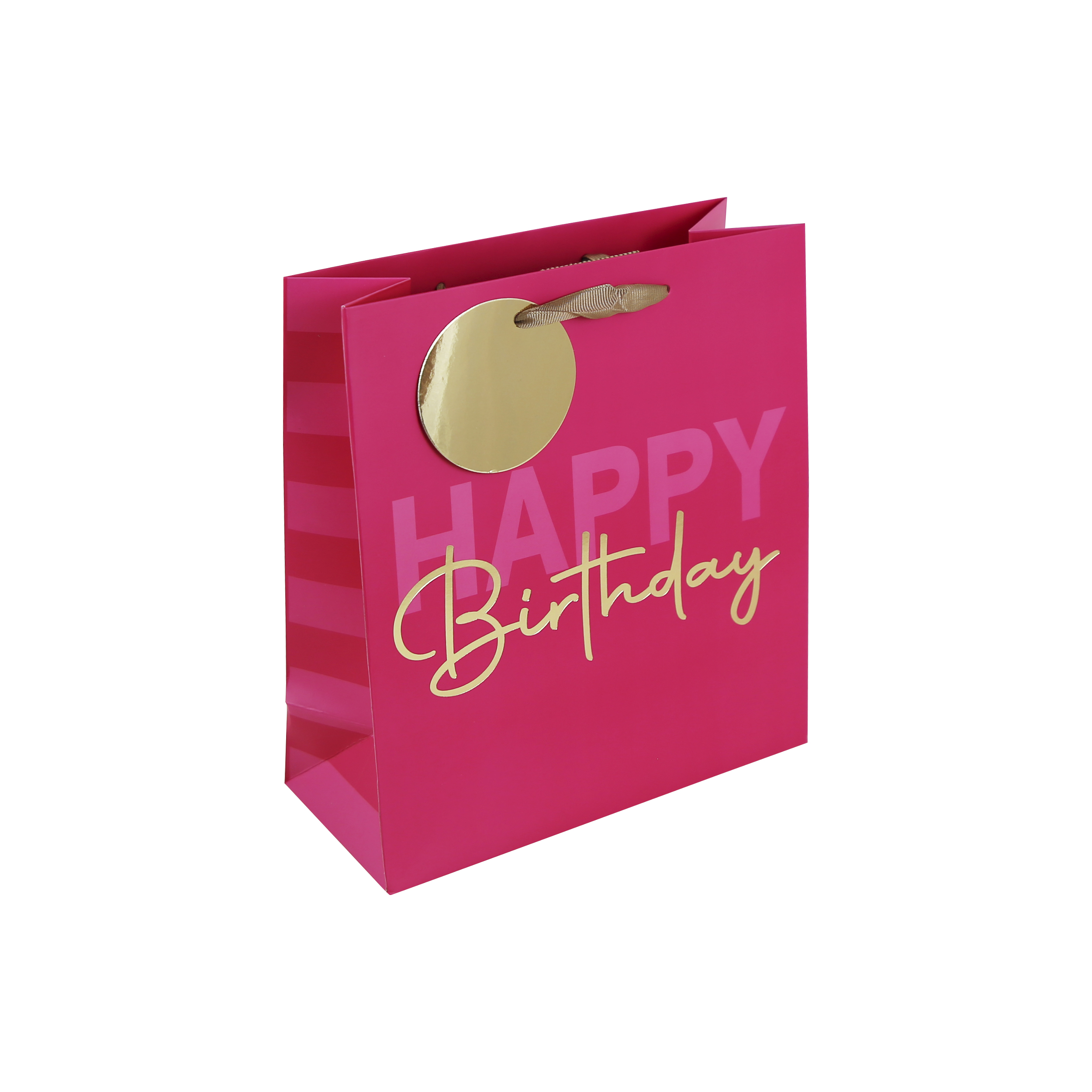 Pink Birthday Medium Gift Bag 6pk
