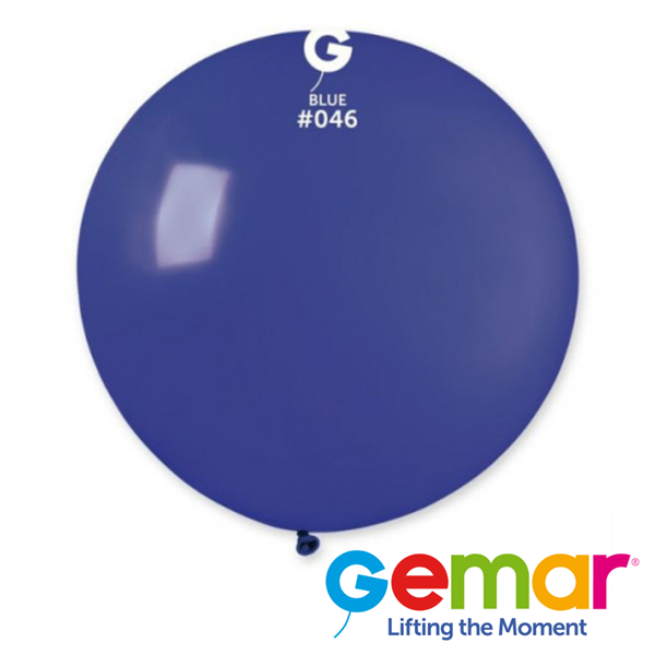 Gemar Fashion Dark Blue 31" Latex Balloons 10pk