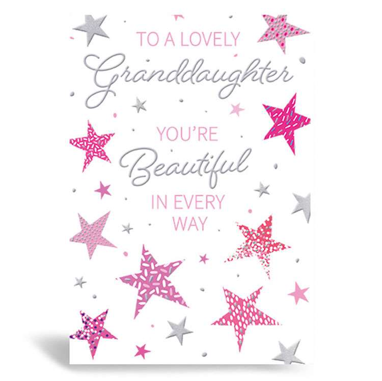 Prelude Pzazzle C50 Birthday Granddaughter 6pk