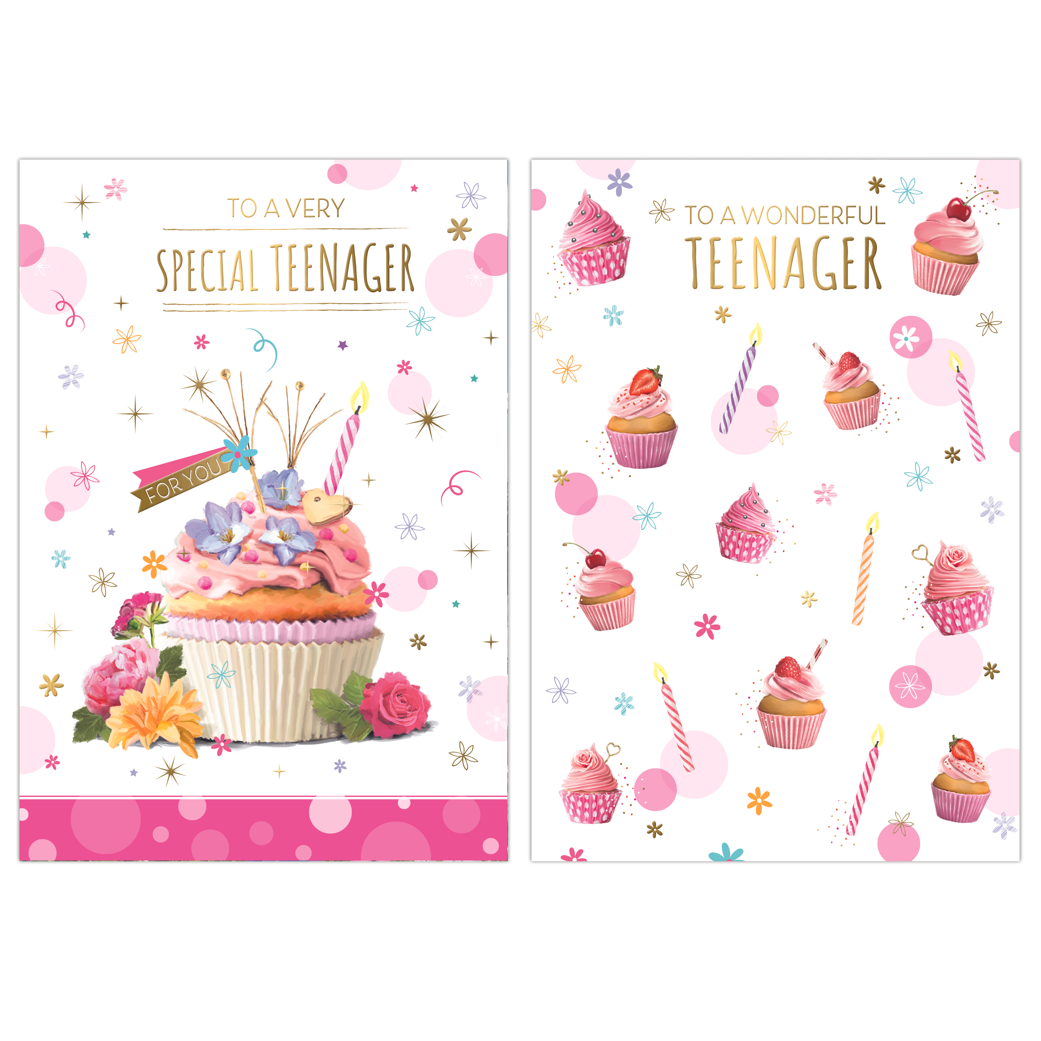 Poppyhill 12 Pack Cards C50 Birthday Teenager