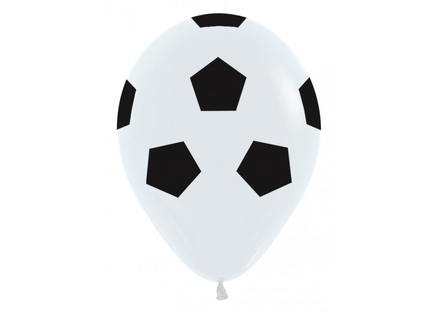 Sempertex Football White 12"Latex 25pk