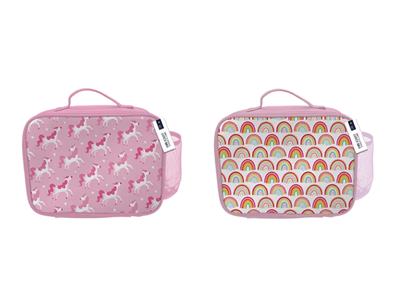 Gem Imports 2 Pack Lunch Bag Unicorn/Rainbow