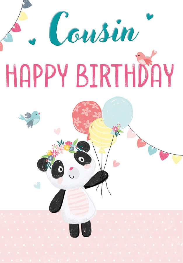 Poppyhill C50 Birthday Cousin 12pk