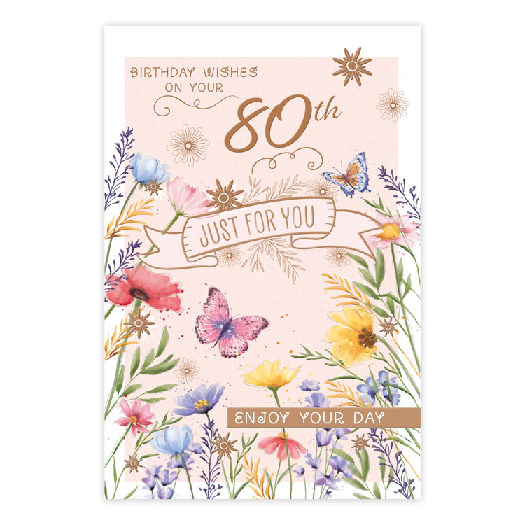 Prelude C75 Birthday Age 80 6pk