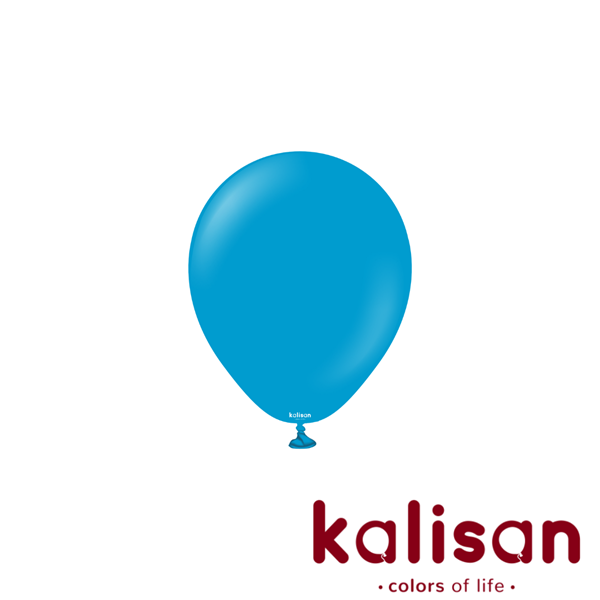 Kalisan Standard Caribbean Blue 5" Latex 100pk