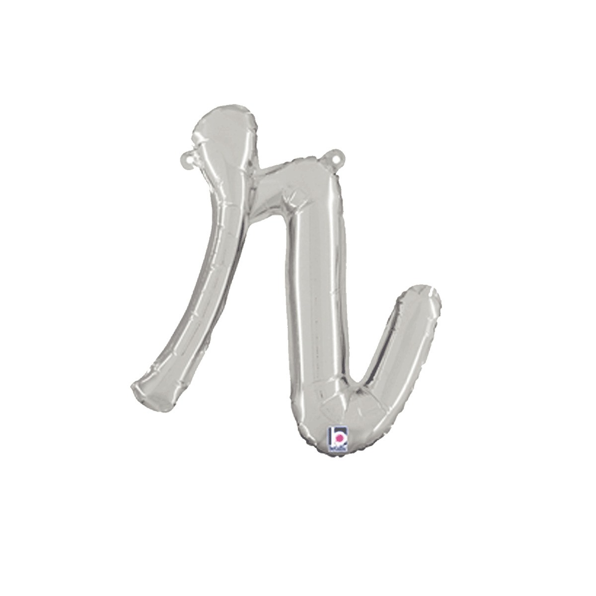 Grabo Foil Balloon Silver 14" Letter R