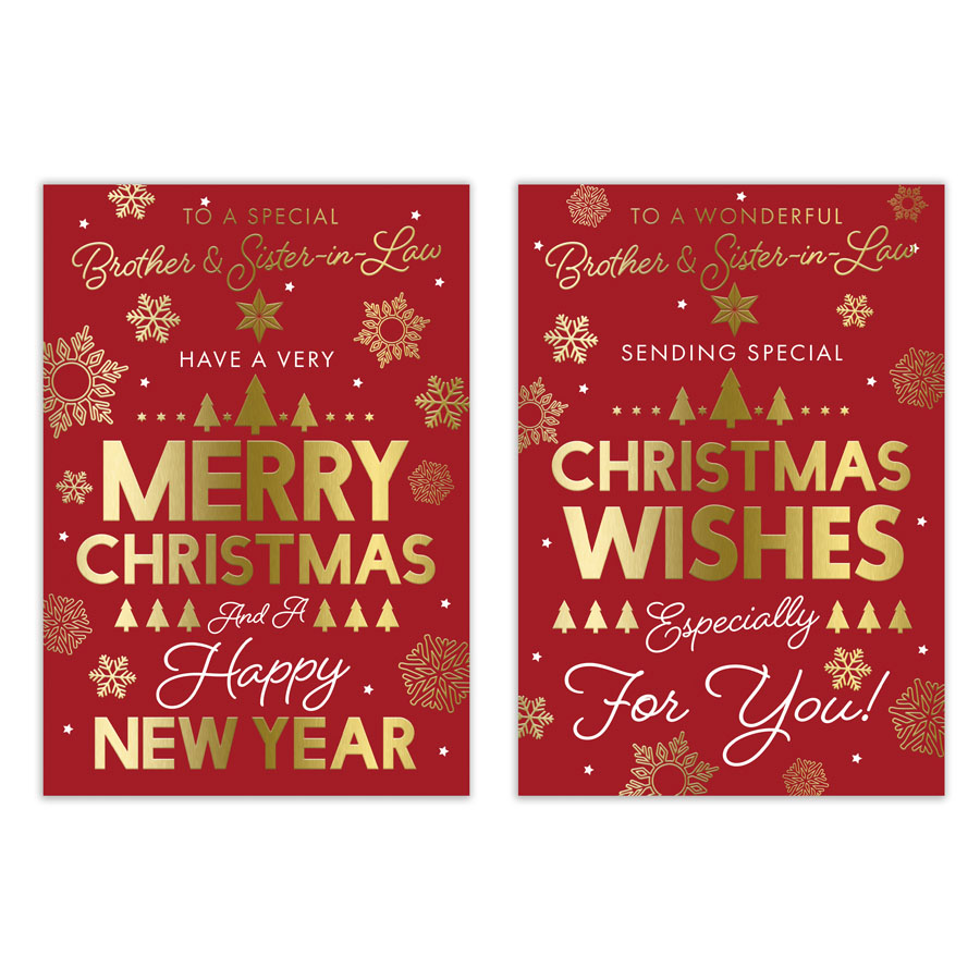 Poppyhill C50 Christmas Brother & SIL 12pk