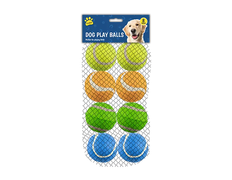 Dog Play Balls 8pk