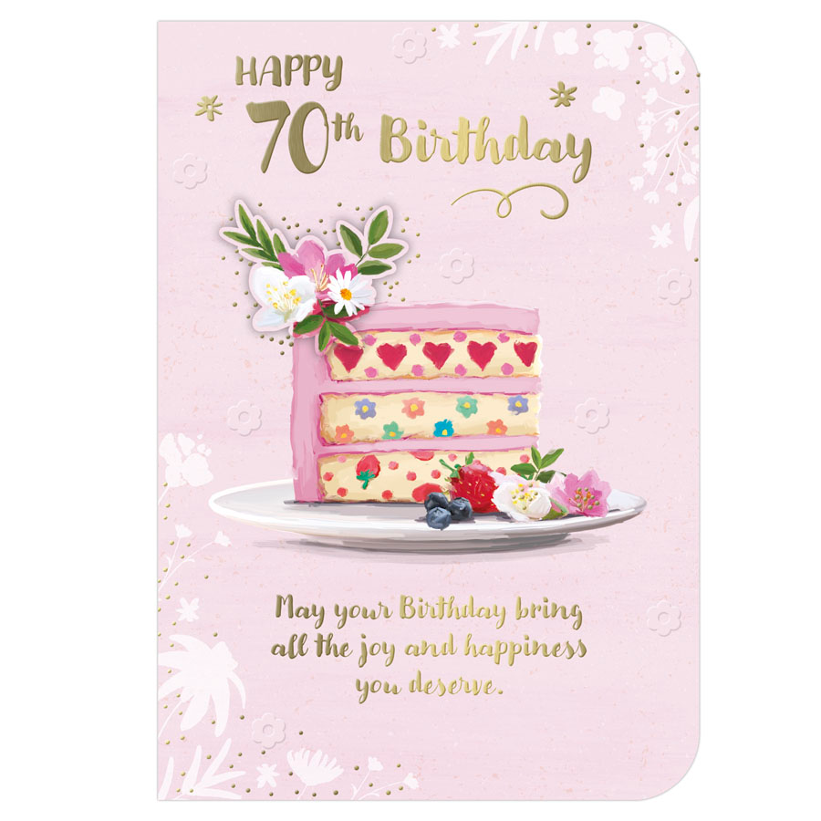 Prelude 6 Pack Cards C50 Birthday Age 70