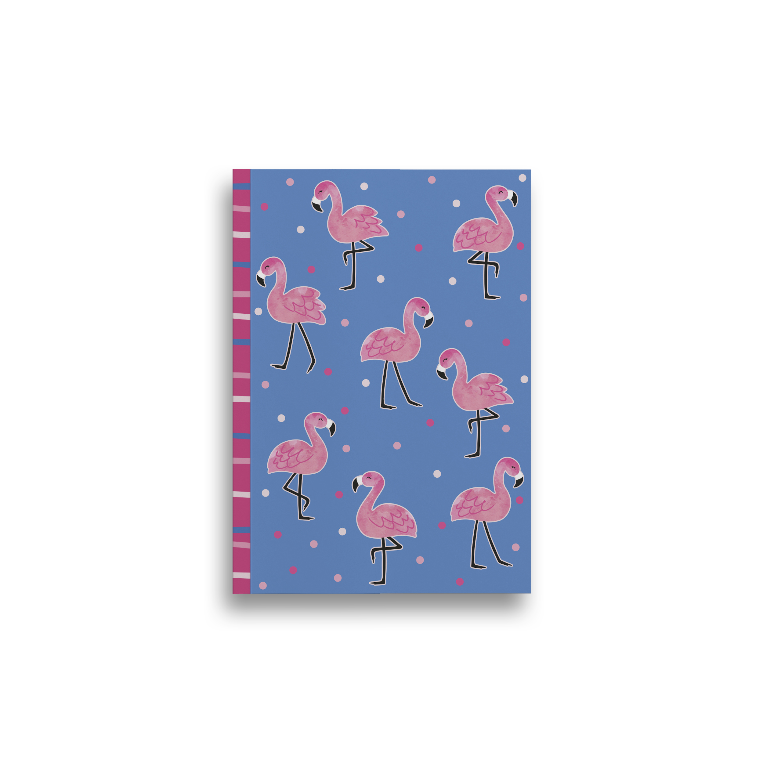 Notepad Flamingo A5 Lined 80Gsm 100 Sheets