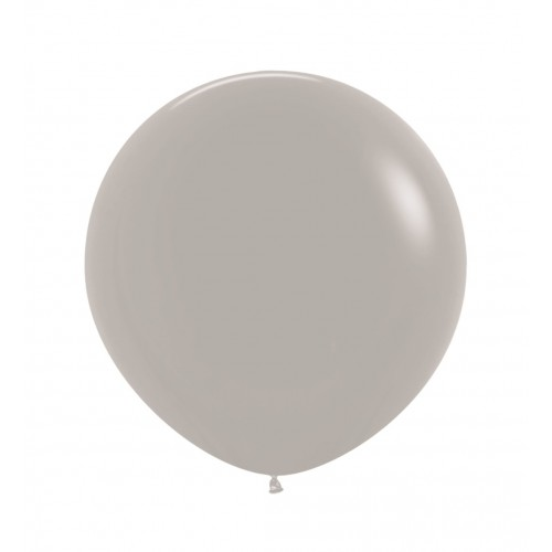 Sempertex Fashion Grey 24" Latex Balloons 10pk