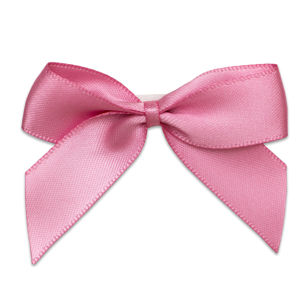 Ribbon Bows Antique Pink 5cm 12pk