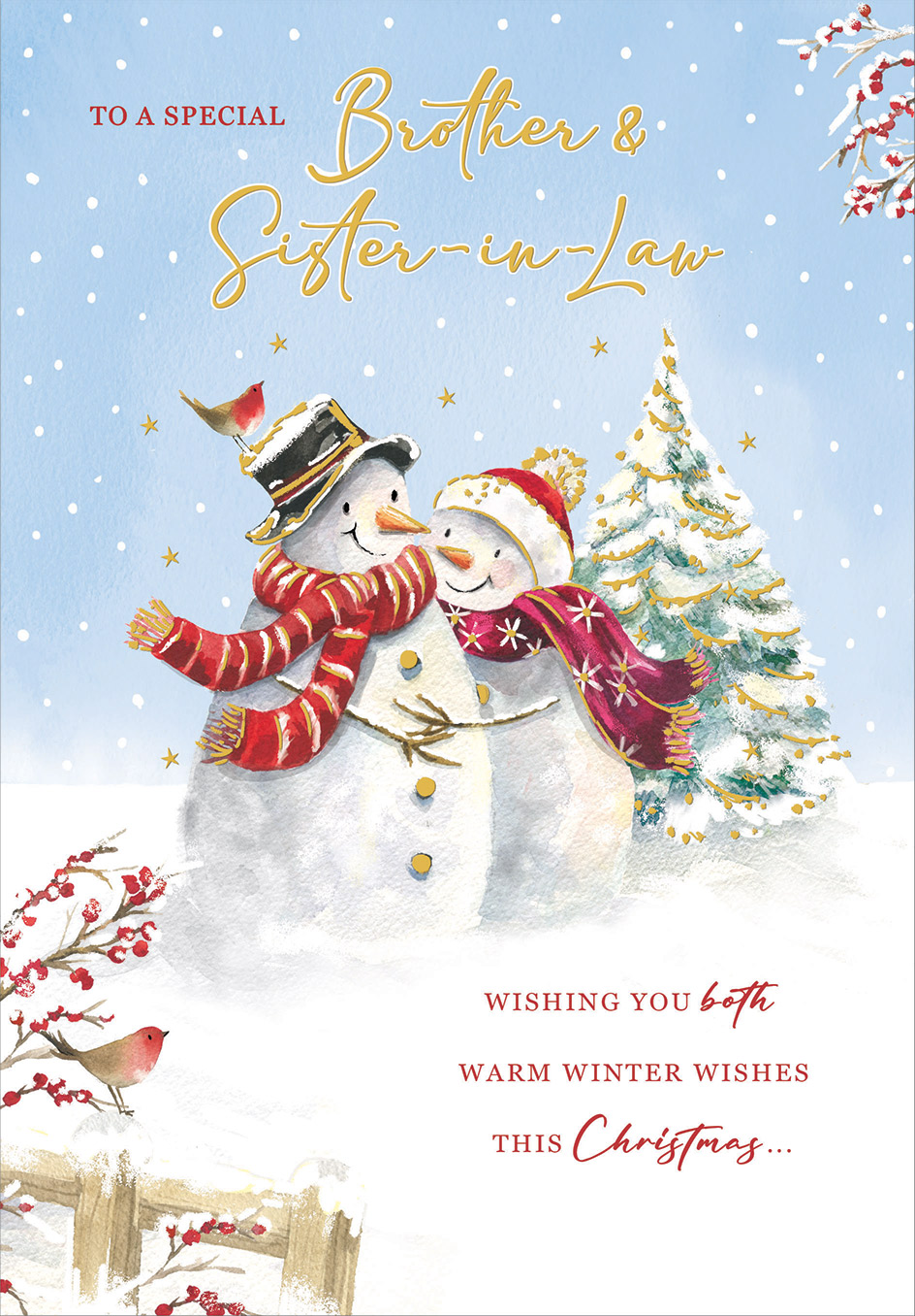 Regal C75 Christmas Brother & Sister-In-Law 6pk