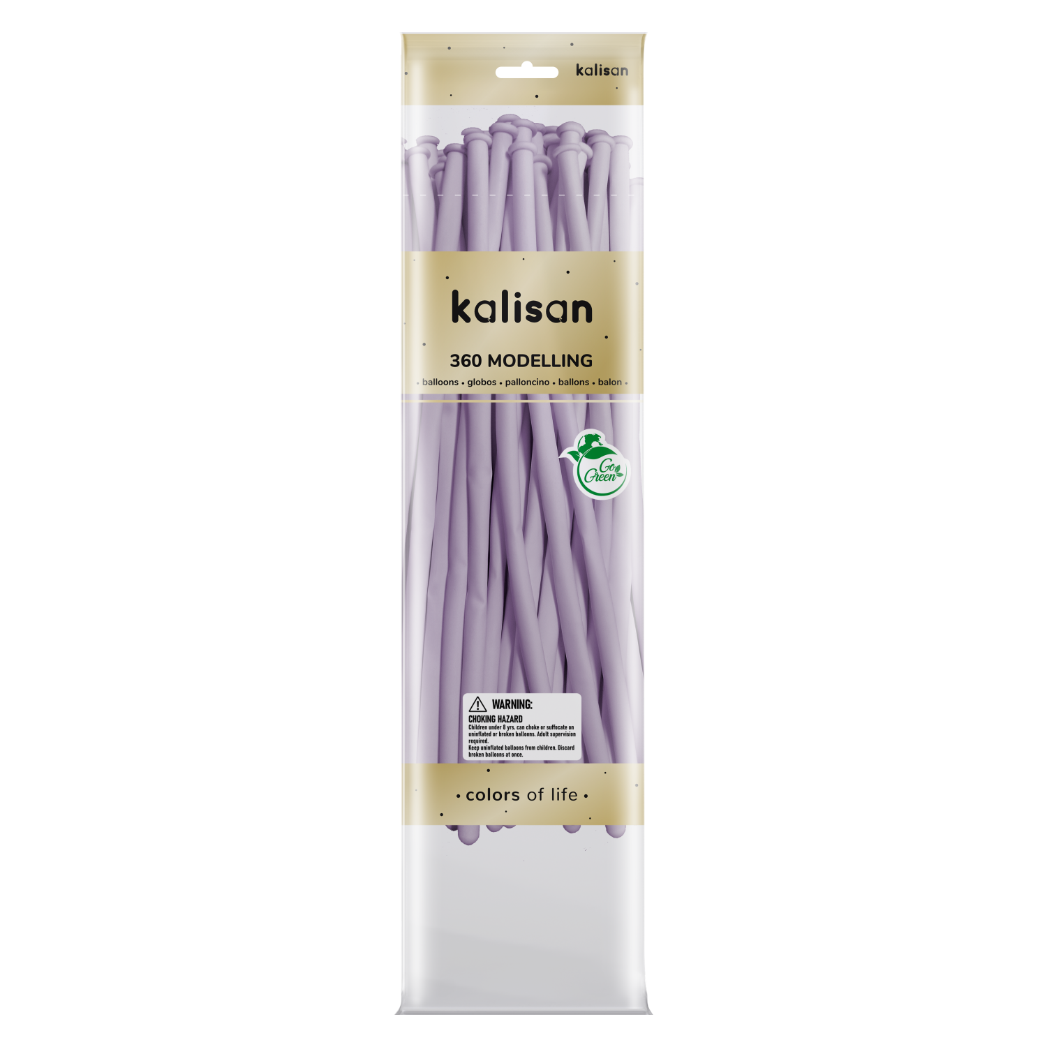 Kalisan 360 Nozzle Up Latex Macaron Lilac 50pk
