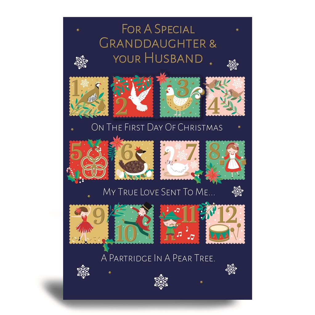 Prelude C75 Christmas Granddaughter & Husband 6pk