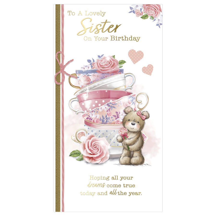 Prelude 6 Pack Cards C55 Birthday Sister
