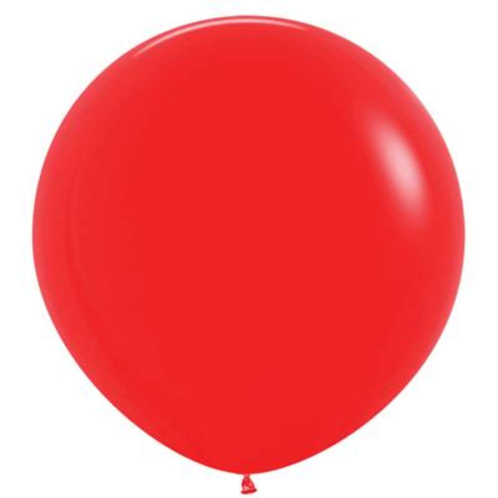 Sempertex Fashion Red 36" Latex Balloons 2pk