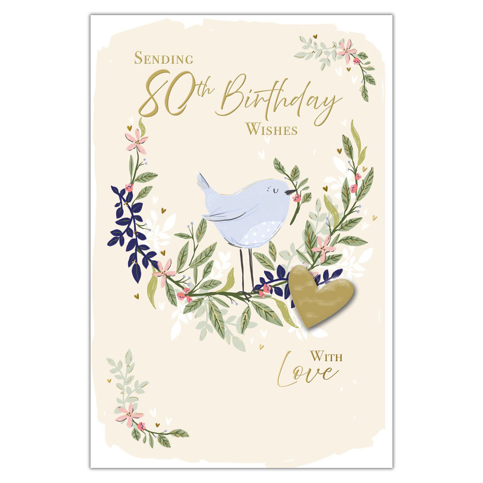 Prelude 6 Pack Cards C75 Birthday Age 80
