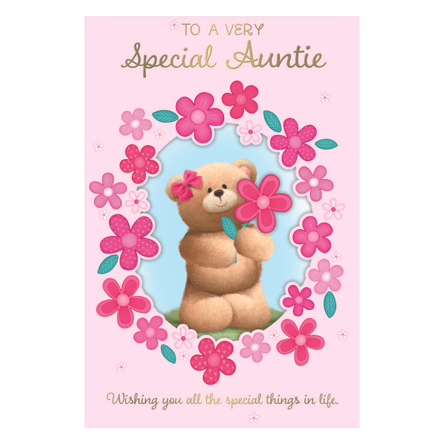 Prelude 6 Pack Cards C75 Birthday Auntie