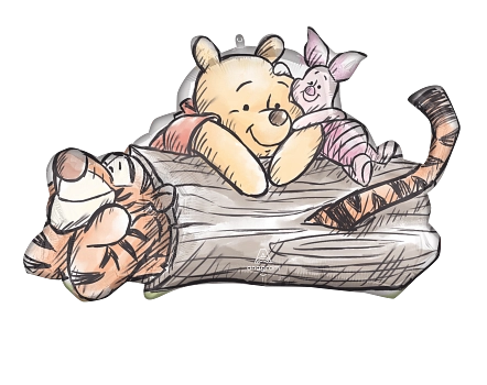 Anagram Winnie the Pooh 31" Foil Balloon