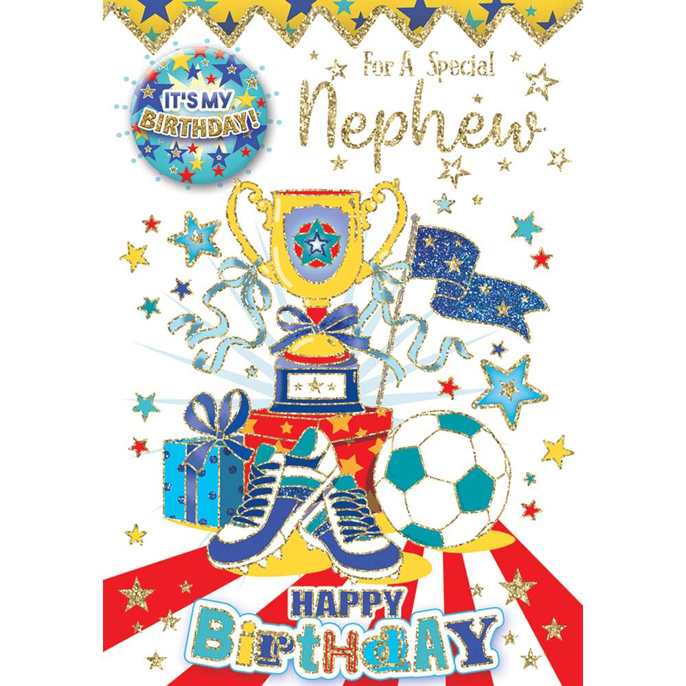 Xpress Yourself C50 Birthday Nephew 6pk