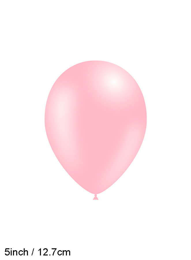 Decotex Pro Metallic Light Pink 5" Latex 100pk