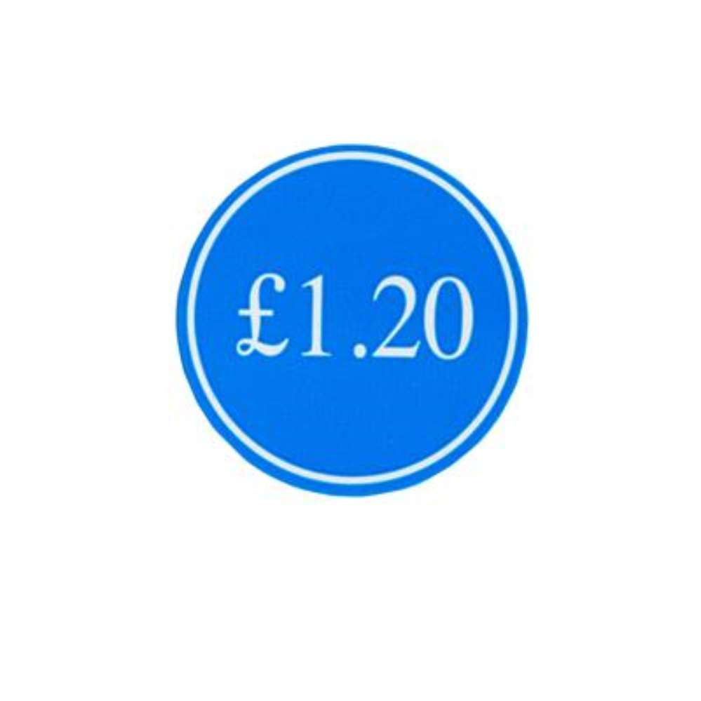 ColourFlex 1000 Pack Price Labels 1.20 25mm