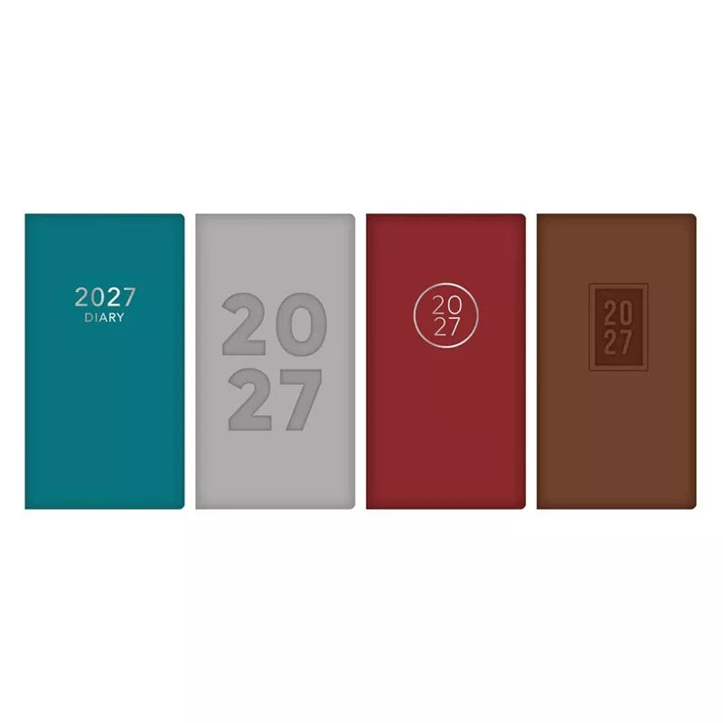 Diary Slim WTV Classic Fabric Assorted 2027 24pk