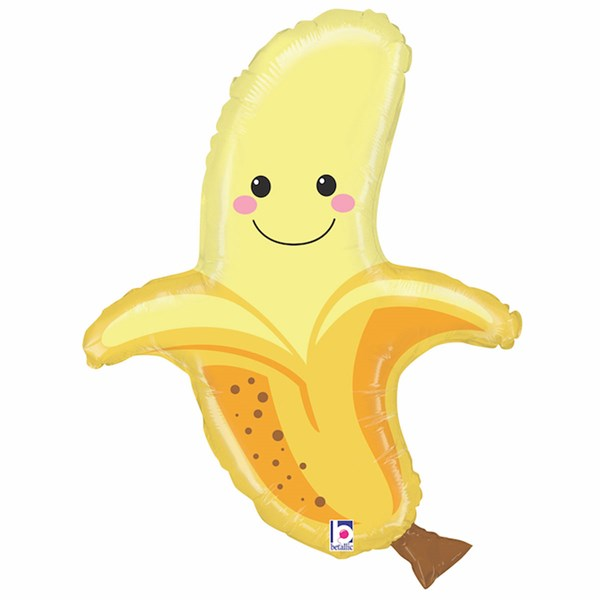 Large Shape Banana Foil Balloon