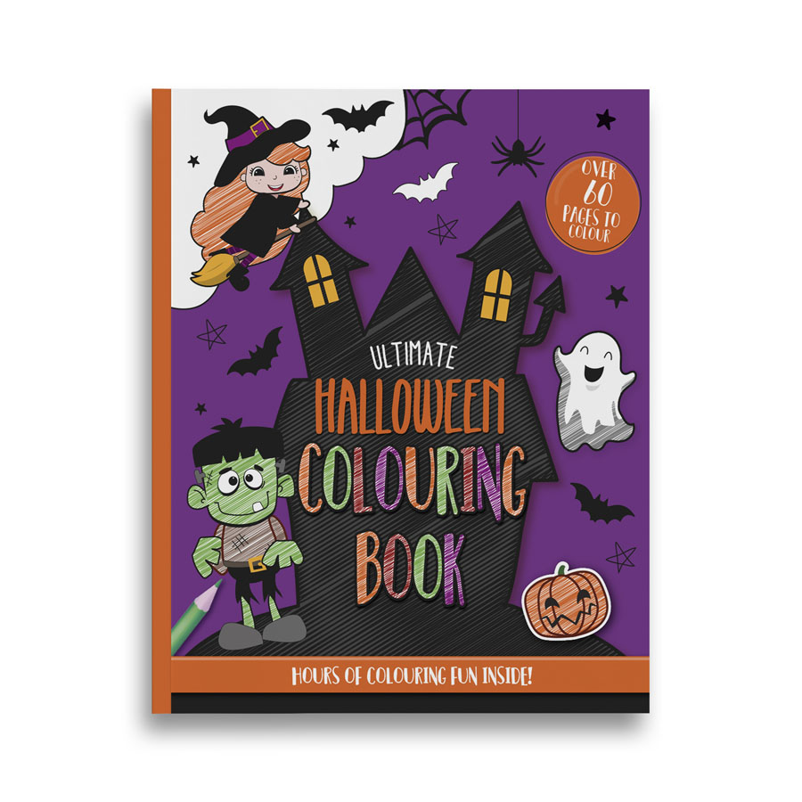 Eurowrap Colouring Book Halloween