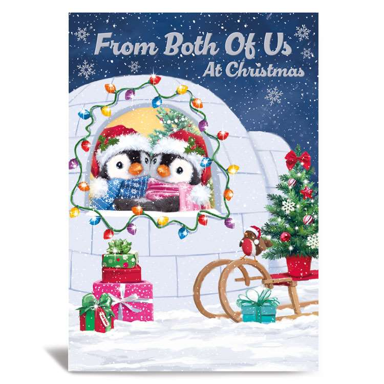 Prelude 6 Pack Cards C50 Christmas Penguin