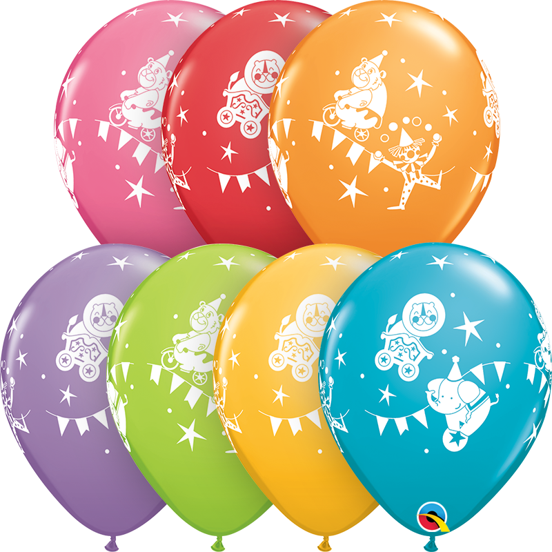Qualatex Circus Parade 11" Latex Balloons 25pk