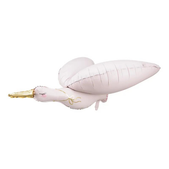 Party Deco Pink Stork 40" Large Foil Balloon
