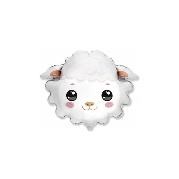 Sheep Head Mini Shape 11" Foil Balloon