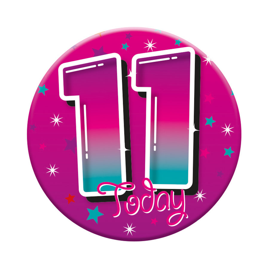 Small Badges Age 11 Female 6pk