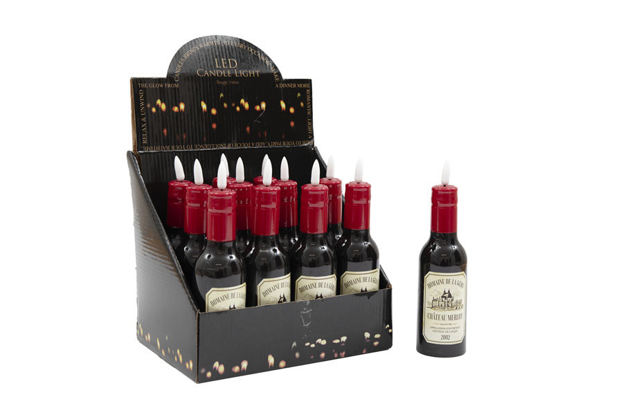 Sifcon Lamp Wine Bottle 5x19cm