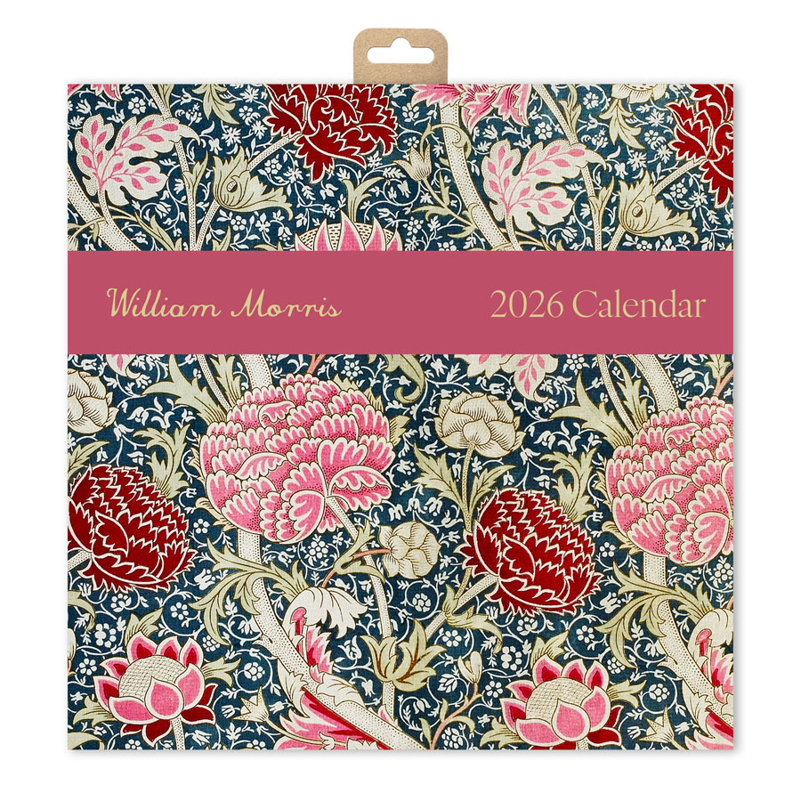 Calendar Square William Morris Large 2027