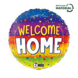 Grabo Foil Balloon Welcome Home Streamers 18