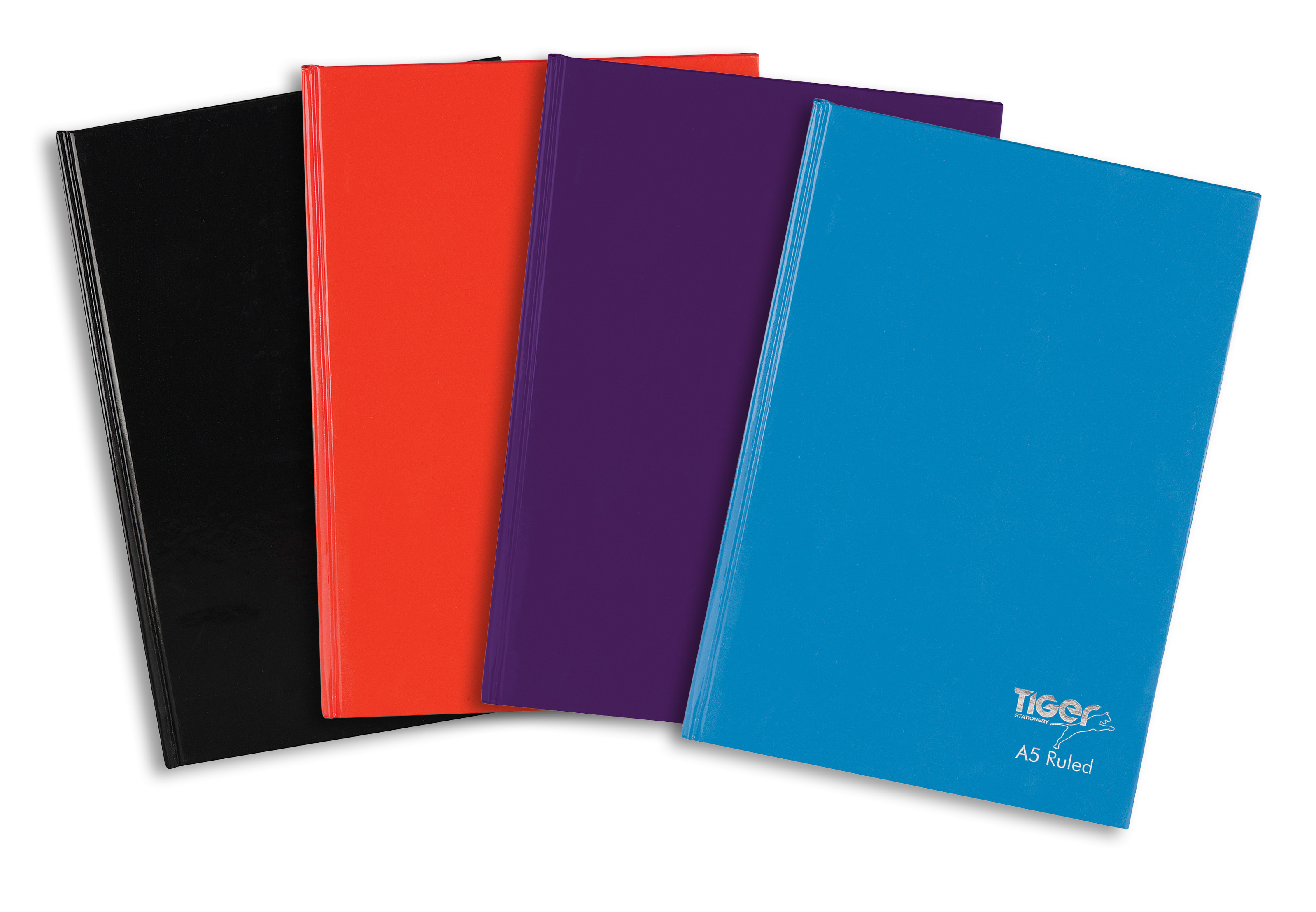Casebound Notebook A5 80 Sheet 5pk