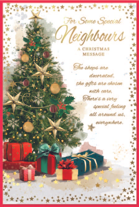 Simon Elvin 6 Pack Cards C75 Christmas Neighbours