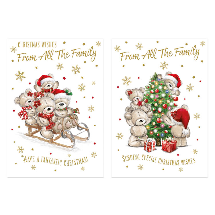 Poppyhill C50 Christmas From All The Family 12pk