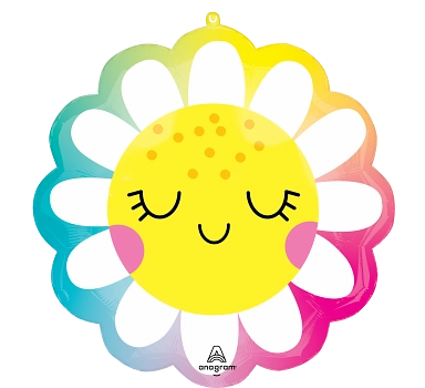 Anagram Foil Balloon Happy Daisy 21