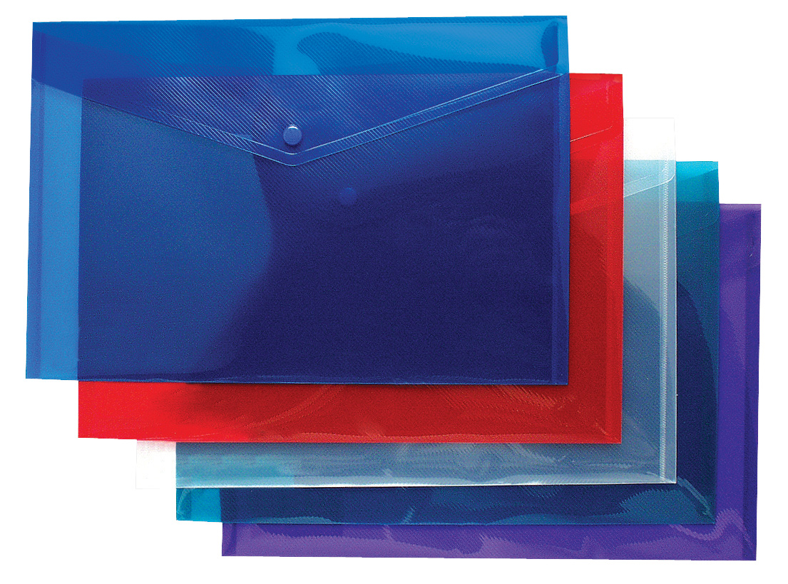 Tiger Stationery 5 Pack Stud Wallets A4
